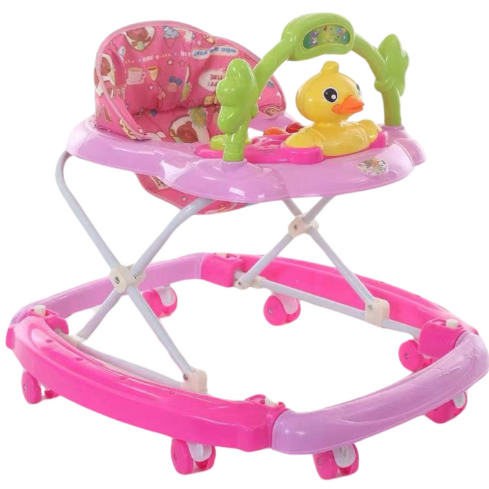 LIAL Plastic Baby Walker - PINK - (W 805B)
