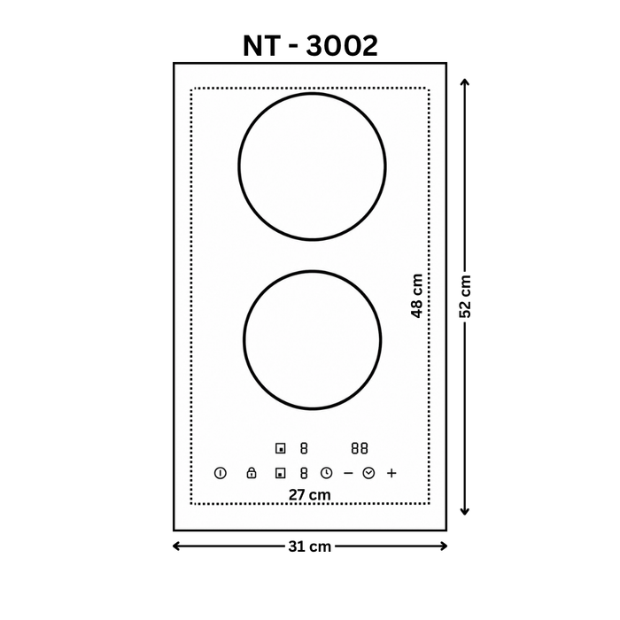 NEOTECH Built In Stove - (NT-3002)