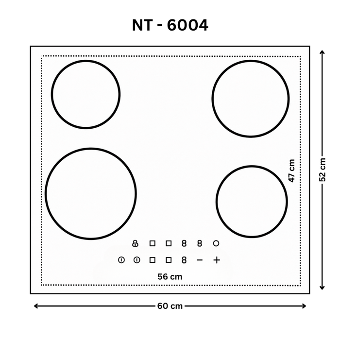 NEOTECH Built In Stove - (NT-6004)
