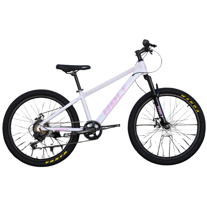 BOLT 24" Aluminum Bike (136) White