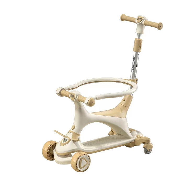 LIAL Premium Scooter - 6 in 1 - (S688) - BROWN