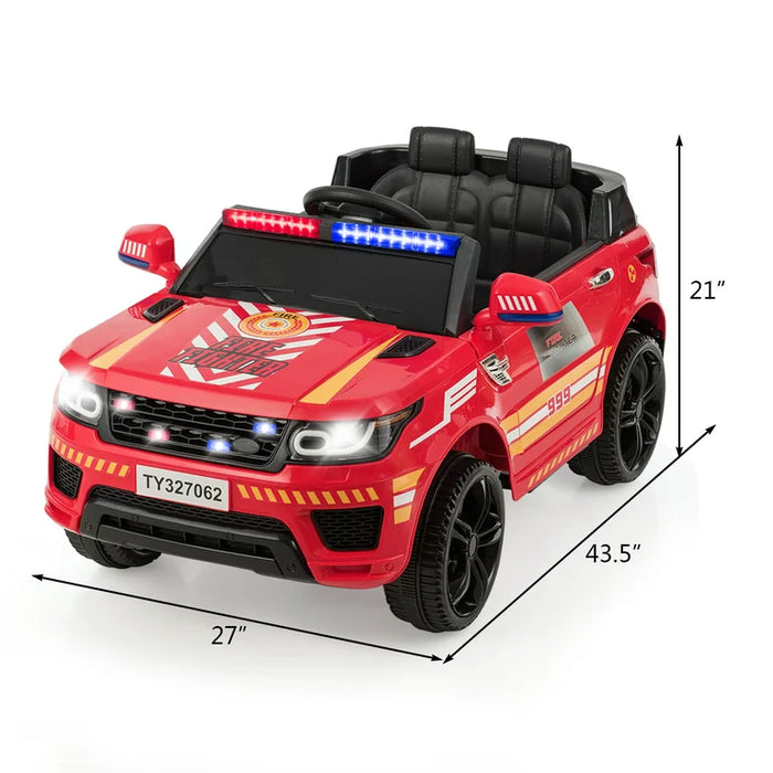 LIAL Firefighter Jeep - WHITE - (JC 002)