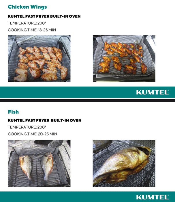 KUMTEL Multifunctional Built-In Oven & Air Fryer (MFRY3)