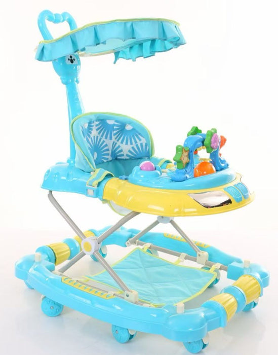 LIAL Premium Plastic Baby Walker - (W898) - BLUE