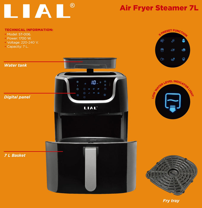 LIAL AIR & STEAM Fryer